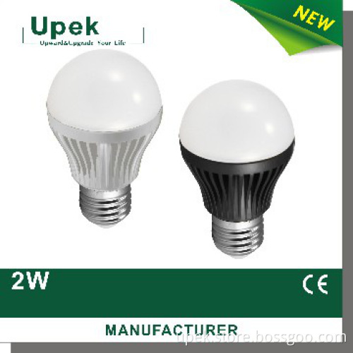 Graphite built-in heat-sink 2w e27 solar led bulb 2W